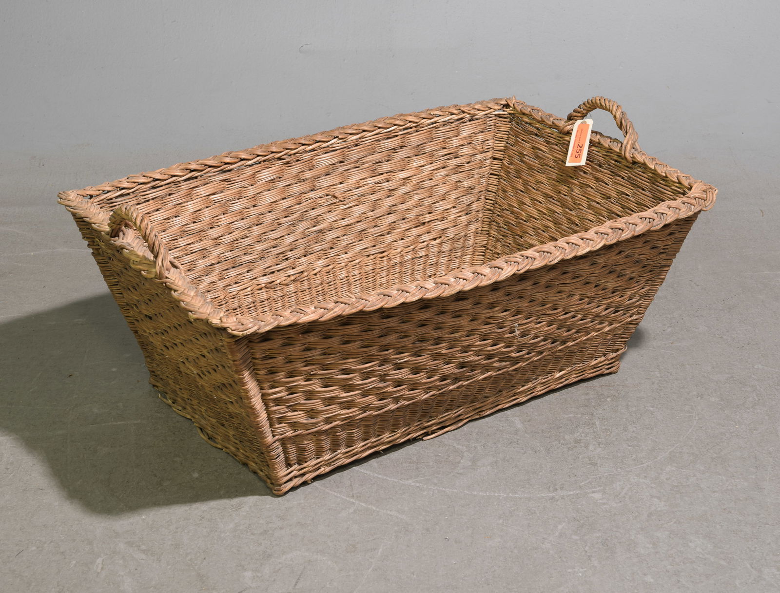 Woven Wicker Market Basket (1 of 3)