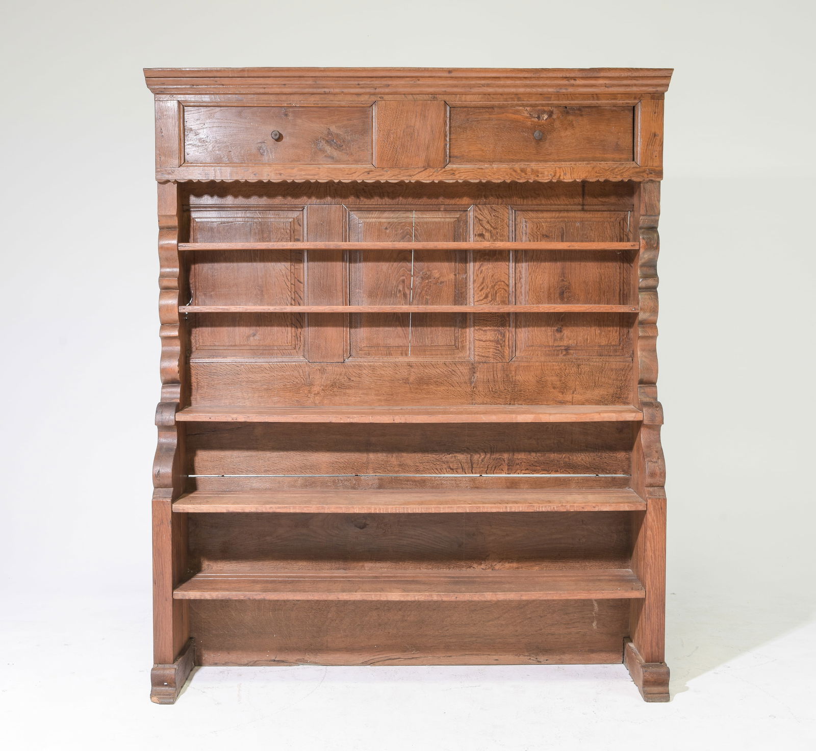 Antique Oak Housekeeper Rack / Cupboard (1 of 8)