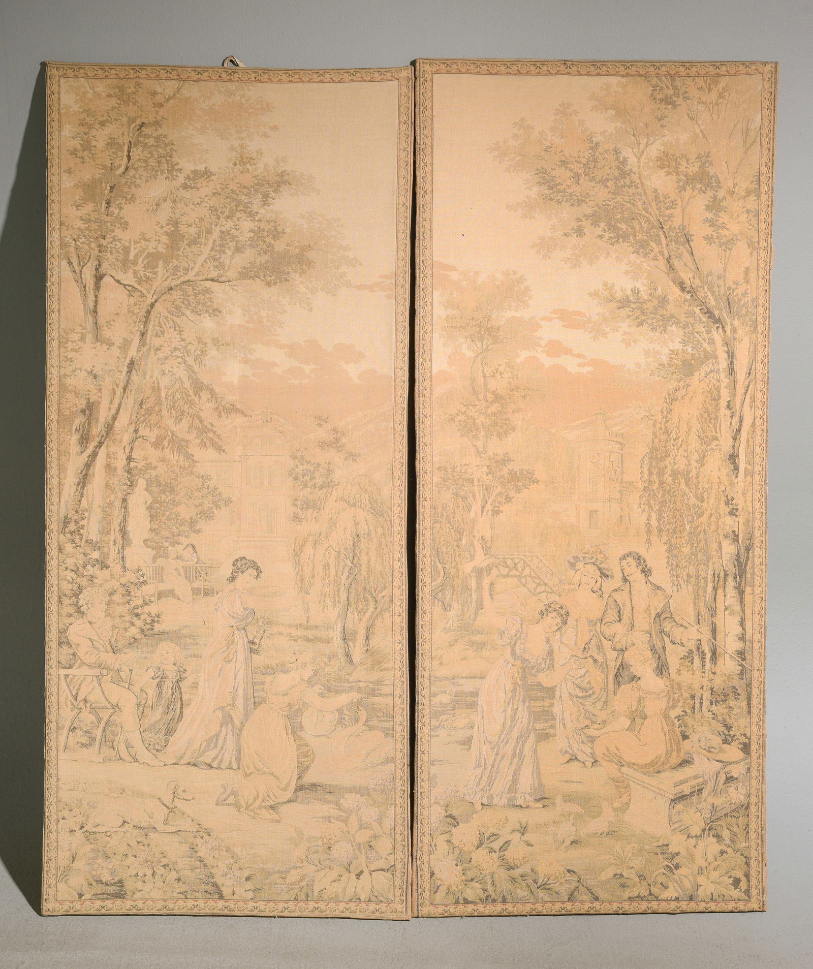 French Diptych Needlepoint Tapestry (1 of 5)