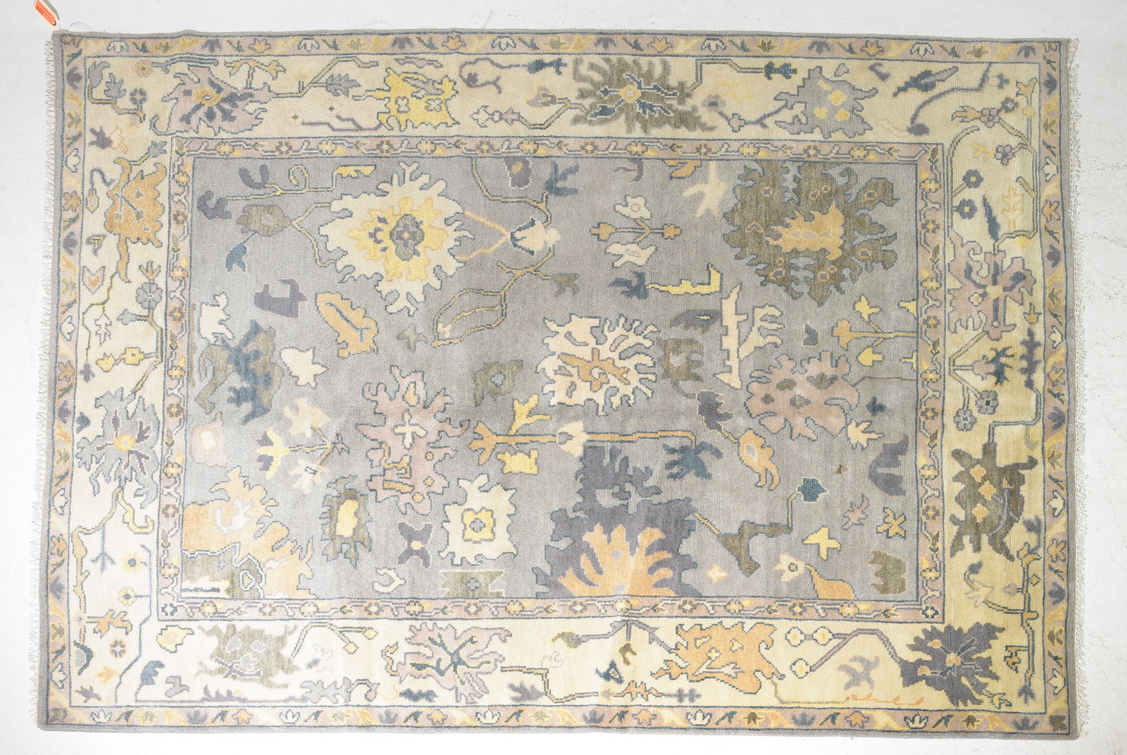 Hand Knotted Oushak Rug - 10'1 x 8' (1 of 4)