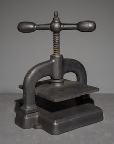 French Heavy Iron Book Press #1