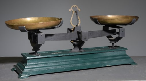 French Large 50kg Balance Scale