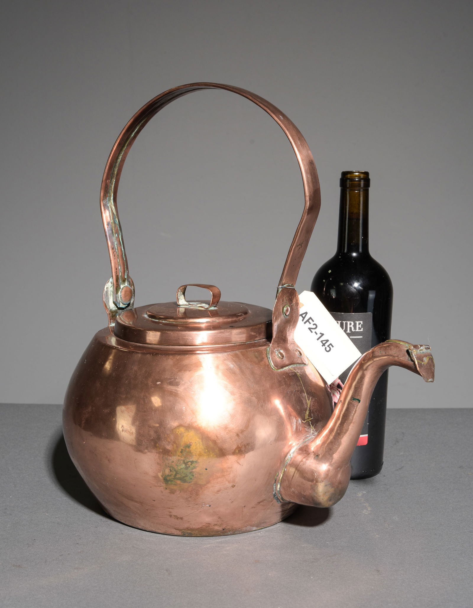 French Polished Copper Tea / Coffee Kettle (1 of 4)