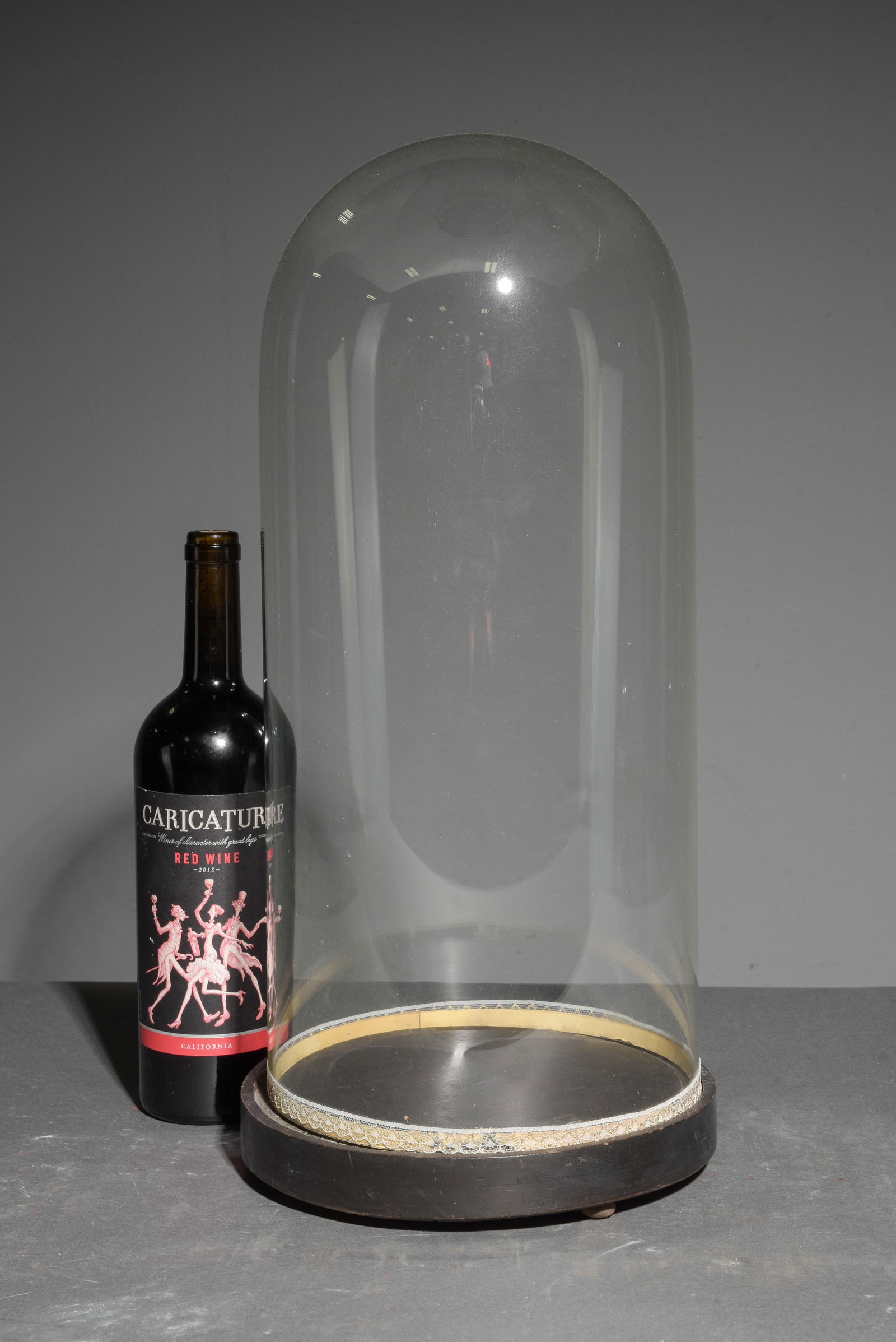 French Glass Dome / Cloche #2 (1 of 3)