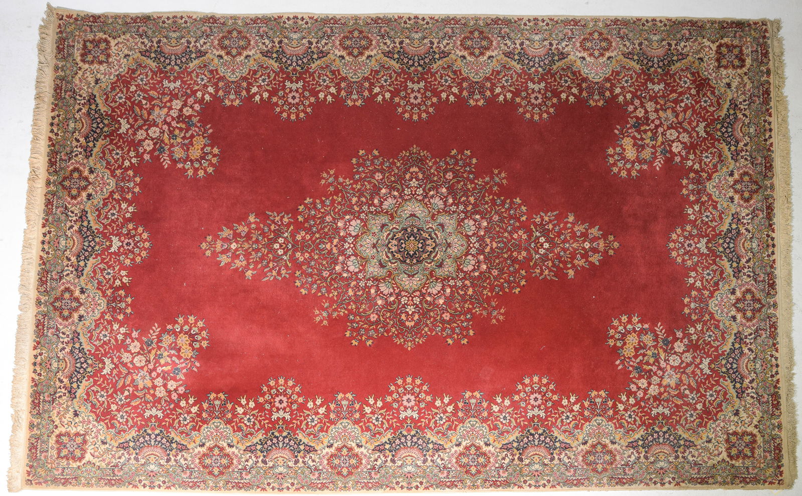 Kerman Hand Knotted Room Size Rug - 12'4 x 9'2 (1 of 3)