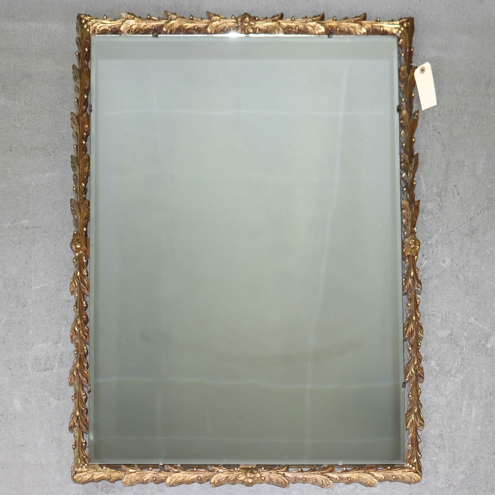 French Style Gold Framed Beveled Mirror (1 of 5)
