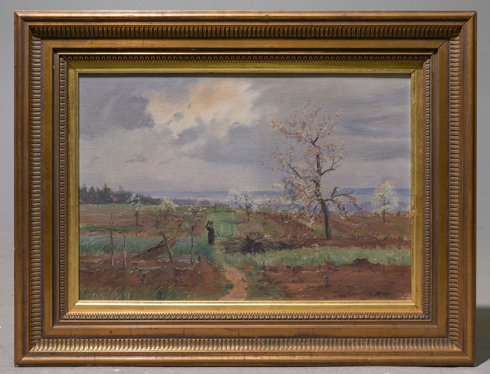 Framed Acrylic on Canvas Landscape (1 of 4)