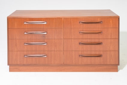8 Drawer Mid Century Teak Chest - G-Plan