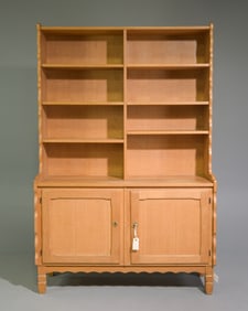 Danish Oak Bookshelf / Dresser