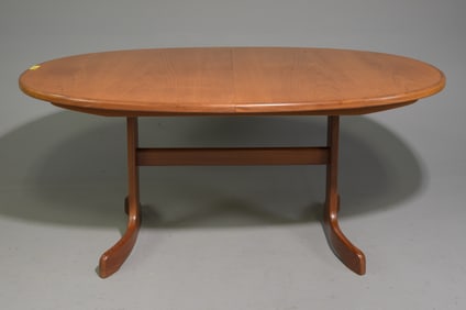 Oval Mid Century Teak Dining Table By G-Plan