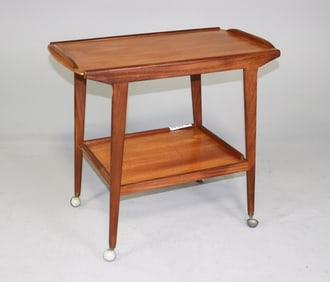 Mid Century Modern Teak Trolley / Cart - Remploy