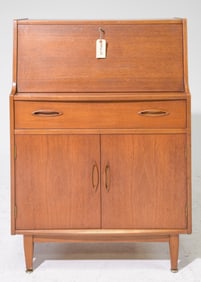 Mid Century Modern Drop Front Desk - Jentique #1