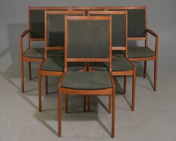 Set of 6 Mid Century Modern Dining Chairs