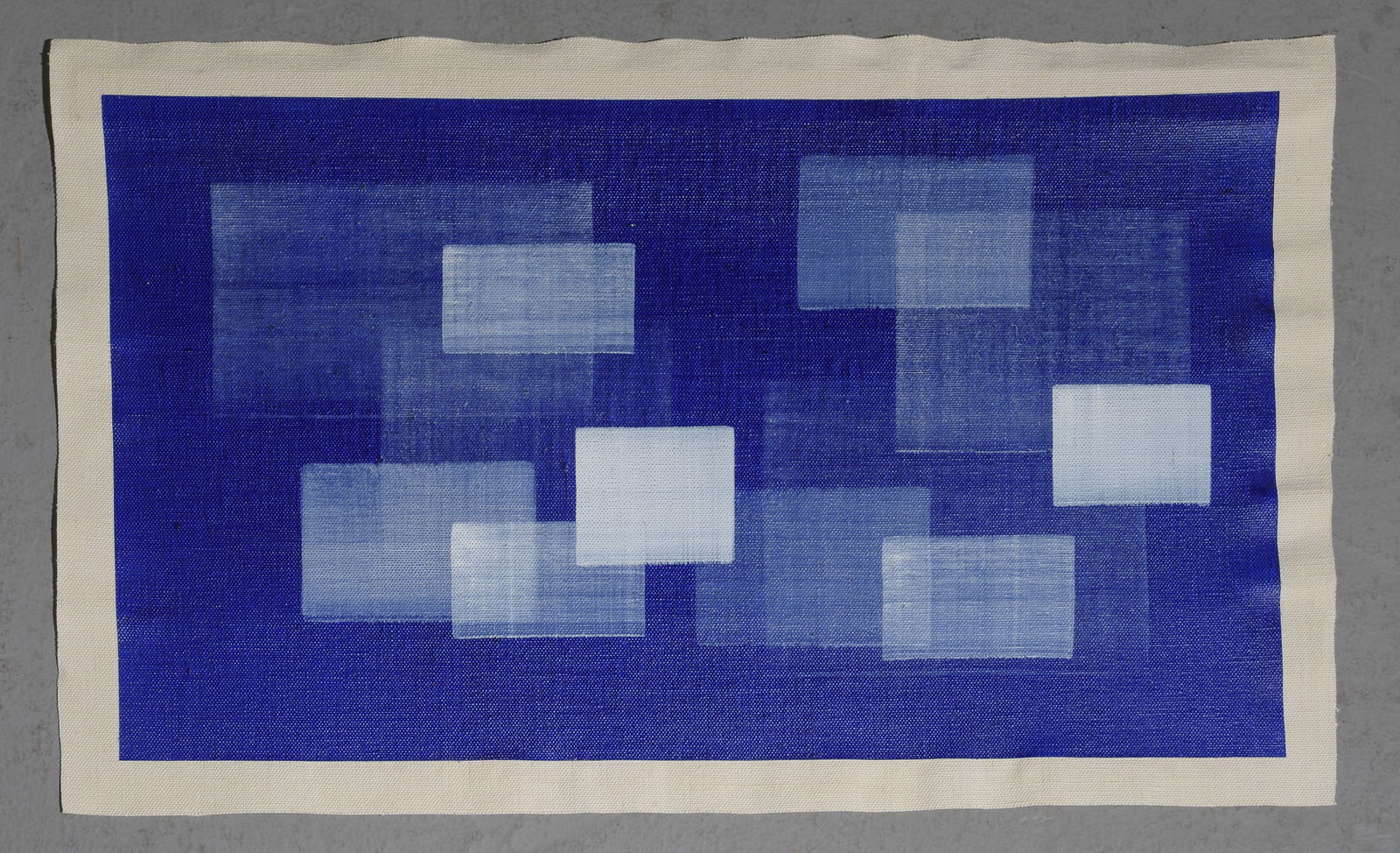 Oil On Linen Canvas By Nathalie Lesage - Signed #3: Oil / Acrylic On Acrylic On Linen Canvas By Nathalie Lesage - 24.5 in tall x 38.5 x .5 Nathalie is a French artist born in 1966. Her lineage is full of artist from a sculptor uncle to a cabinet maker