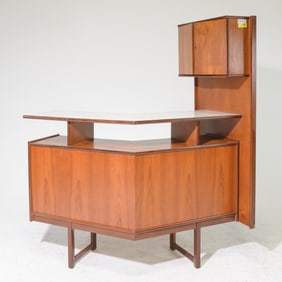 Mid Century Modern Teak Home Bar by Turnidge
