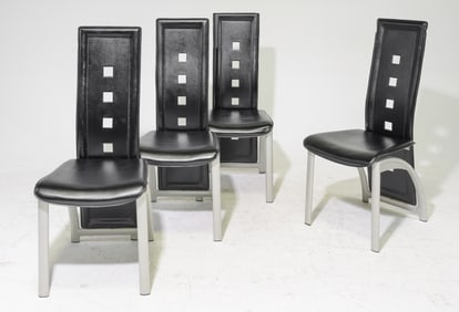 Set of 4 Contemporary Modern Dining Chairs