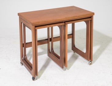 Mid Century Triform Flip Top Nest by McIntosh