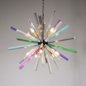 Crystal "Rainbow" Sputnik Chandelier #1
