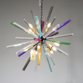 Crystal "Rainbow" Sputnik Chandelier #2