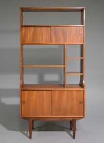 Mid Century Modern Room Divider / Bookshelf