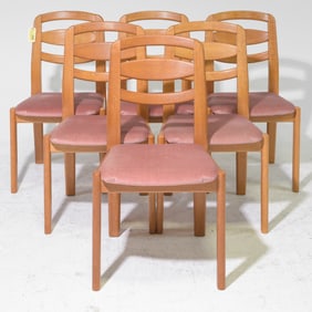 Danish Modern Set of 6 Chairs - Koefoeds Hornslet