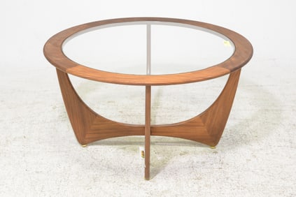 Mid Century Modern G-Plan Round Astro Coffee Table #1