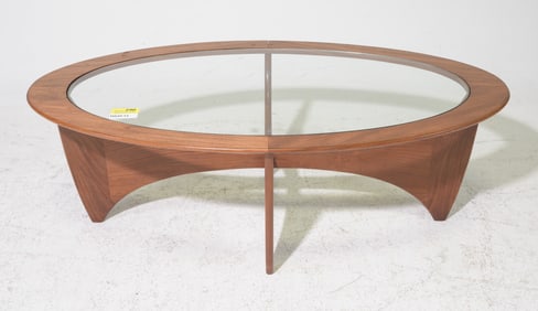 Mid Century G-Plan Oval Astro Coffee Table