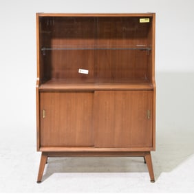 Mid Century Modern Bookcase / Cabinet