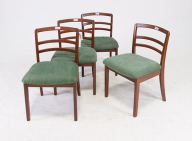 4 Mid Century Modern Ladder Back Chairs - Gplan