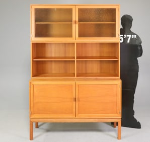 Scandinavian Modular Bookcase / Cabinet