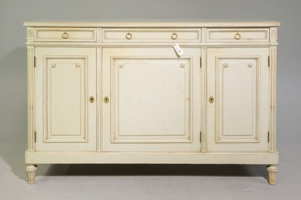 Louis XVI Style Painted Sideboard / Enfilade