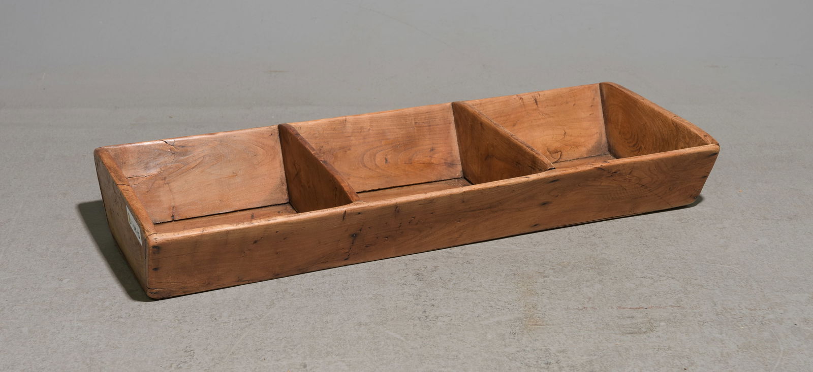 European Waxed Divided Tray / Bowl (1 of 3)