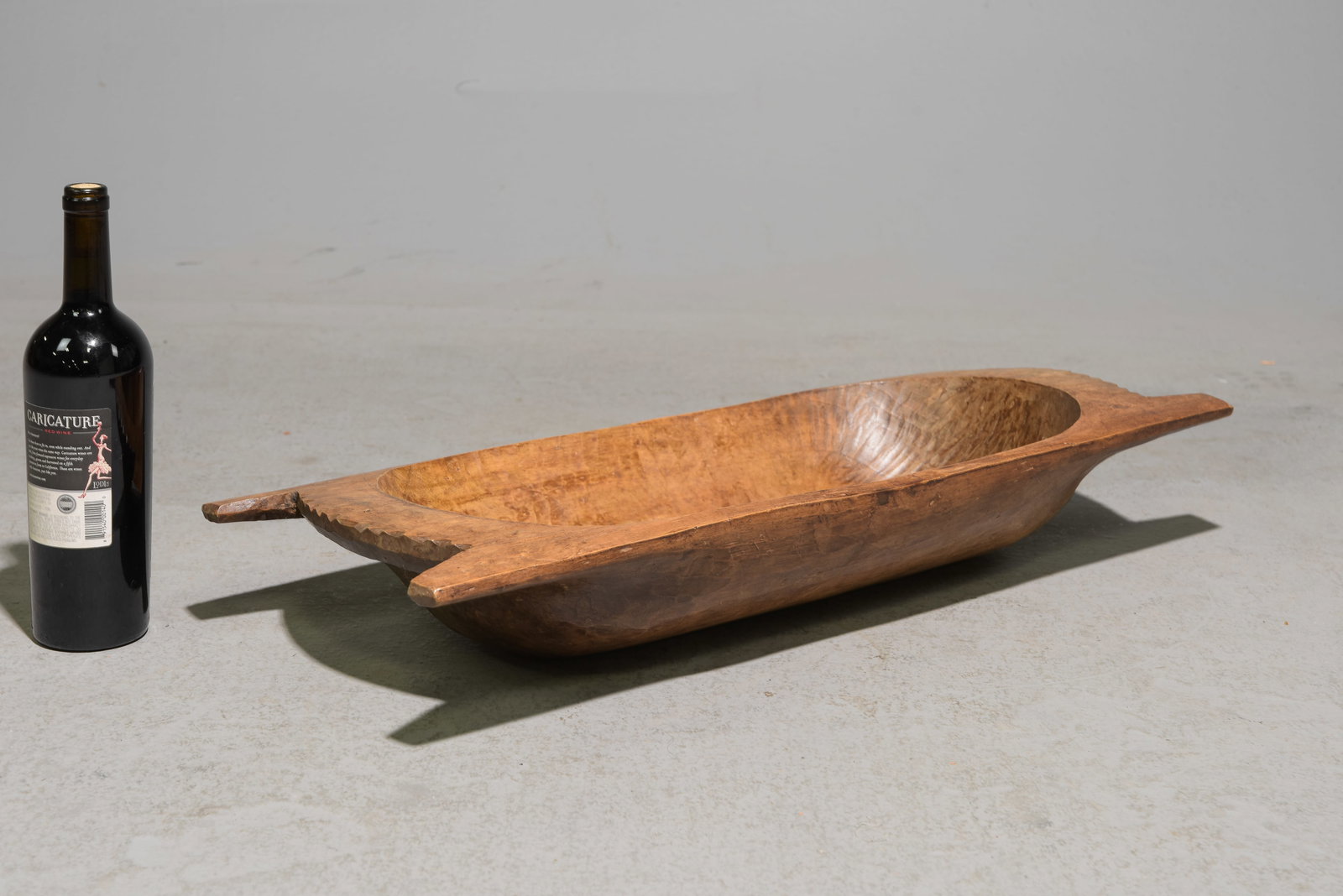 English Waxed Dough Bowl #2 (1 of 3)