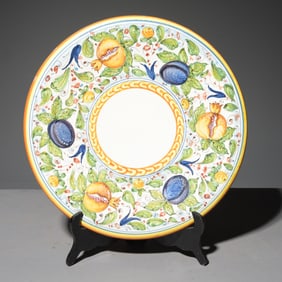 Italian Hand Painted Charger / Platter #2
