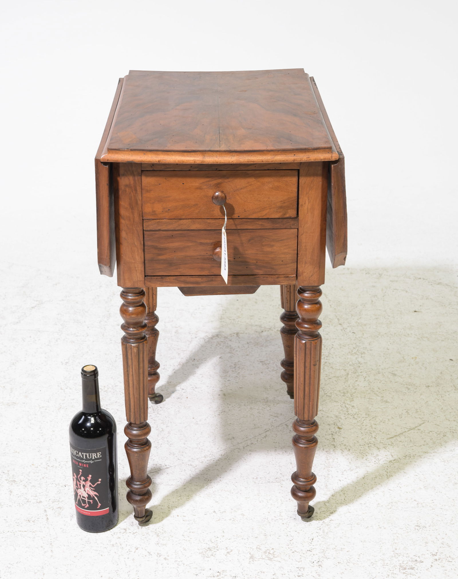 Louis XVI Style Drop Sided Sewing Table (1 of 6)
