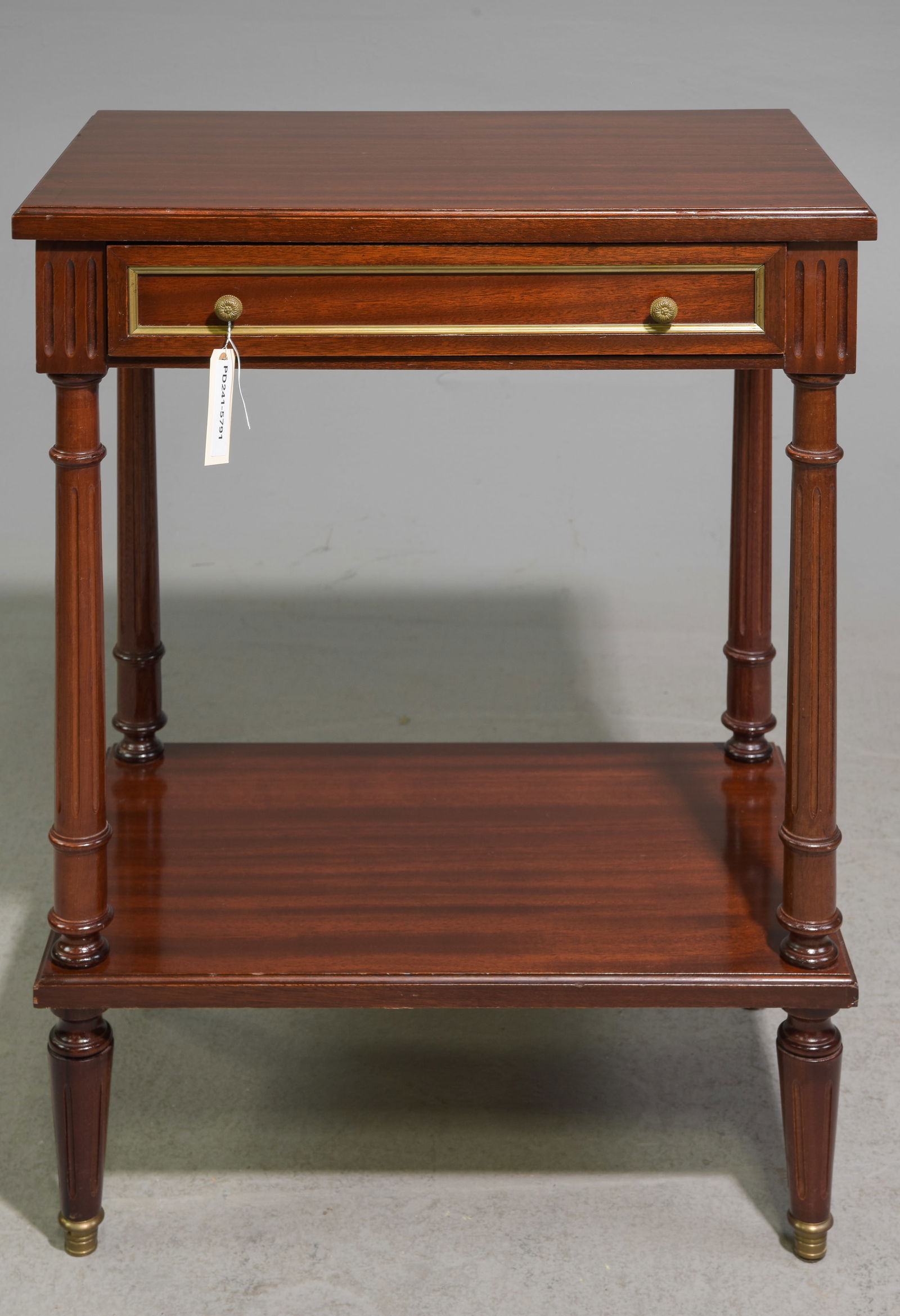 Louis XVI Style Mahogany Hall / Lamp Table (1 of 4)