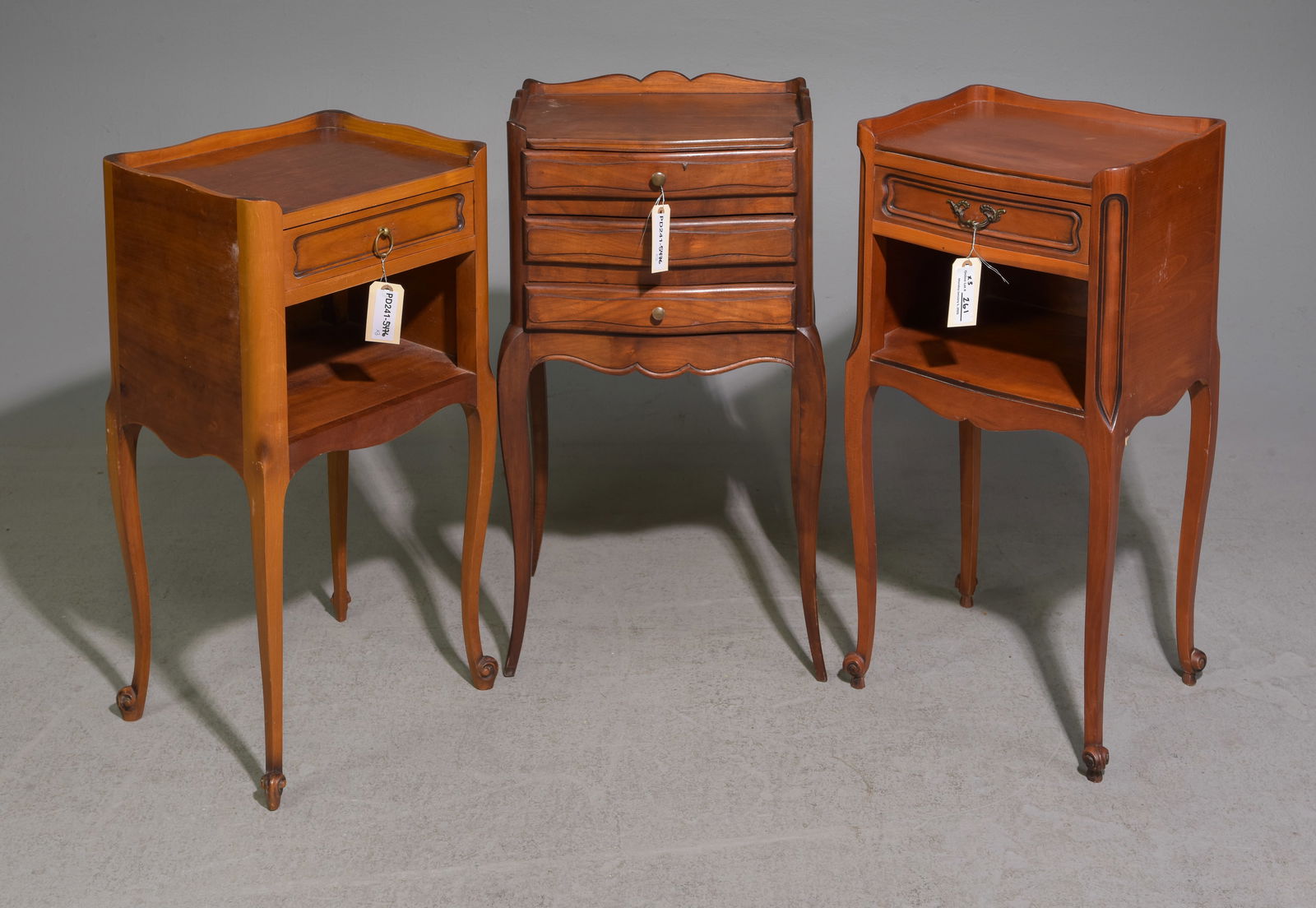 3 Louis XV Style Nightstands / Chests (1 of 5)