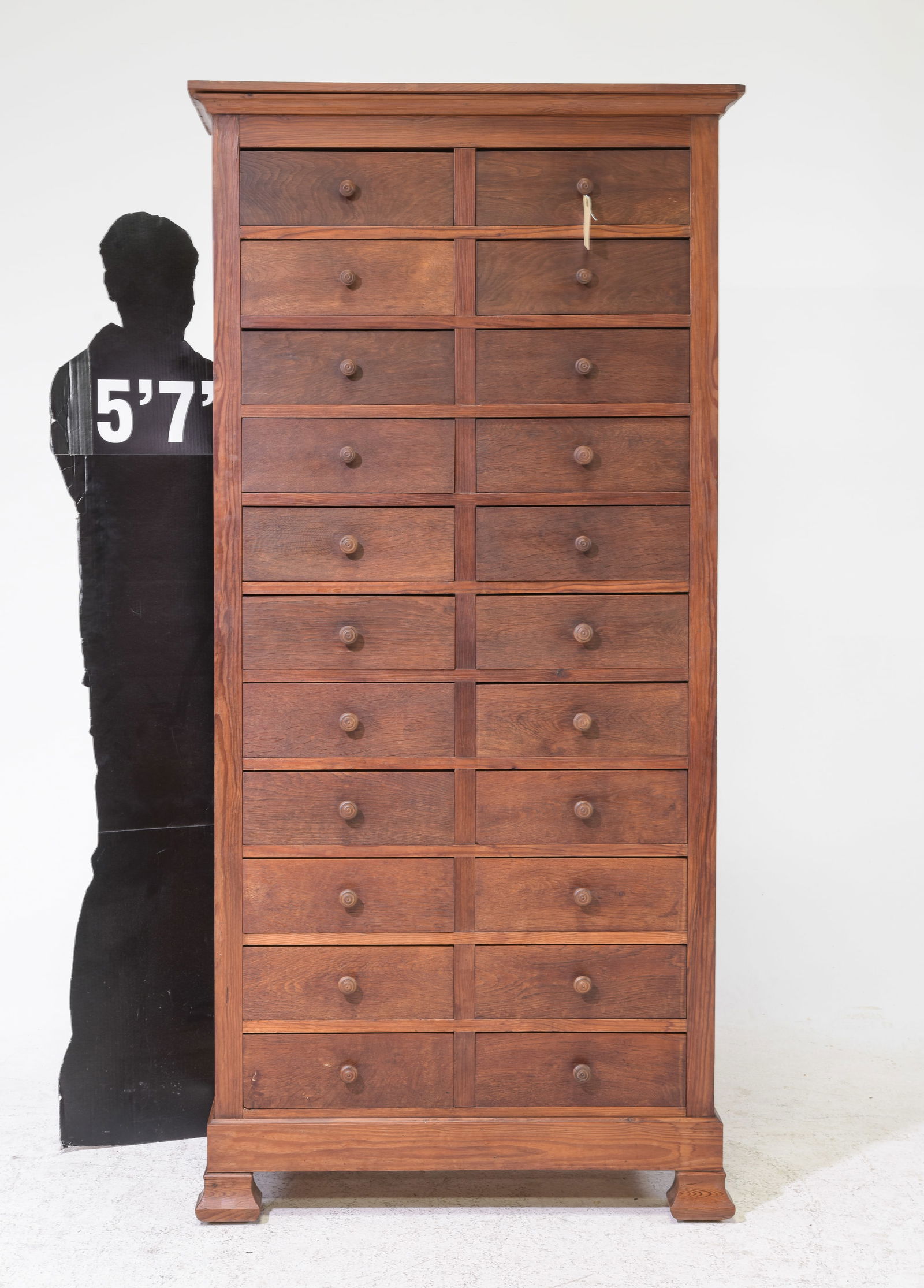 French 22 Drawer Bank of Drawers / Apothecary Chest (1 of 4)