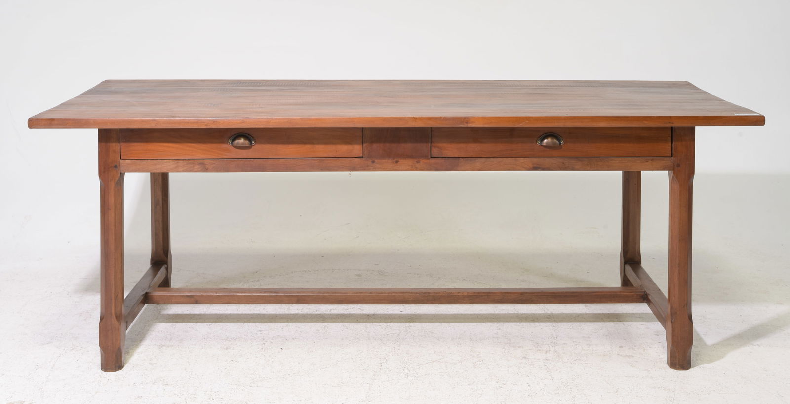 French Cherry Farmhouse Table with Drawers (1 of 8)