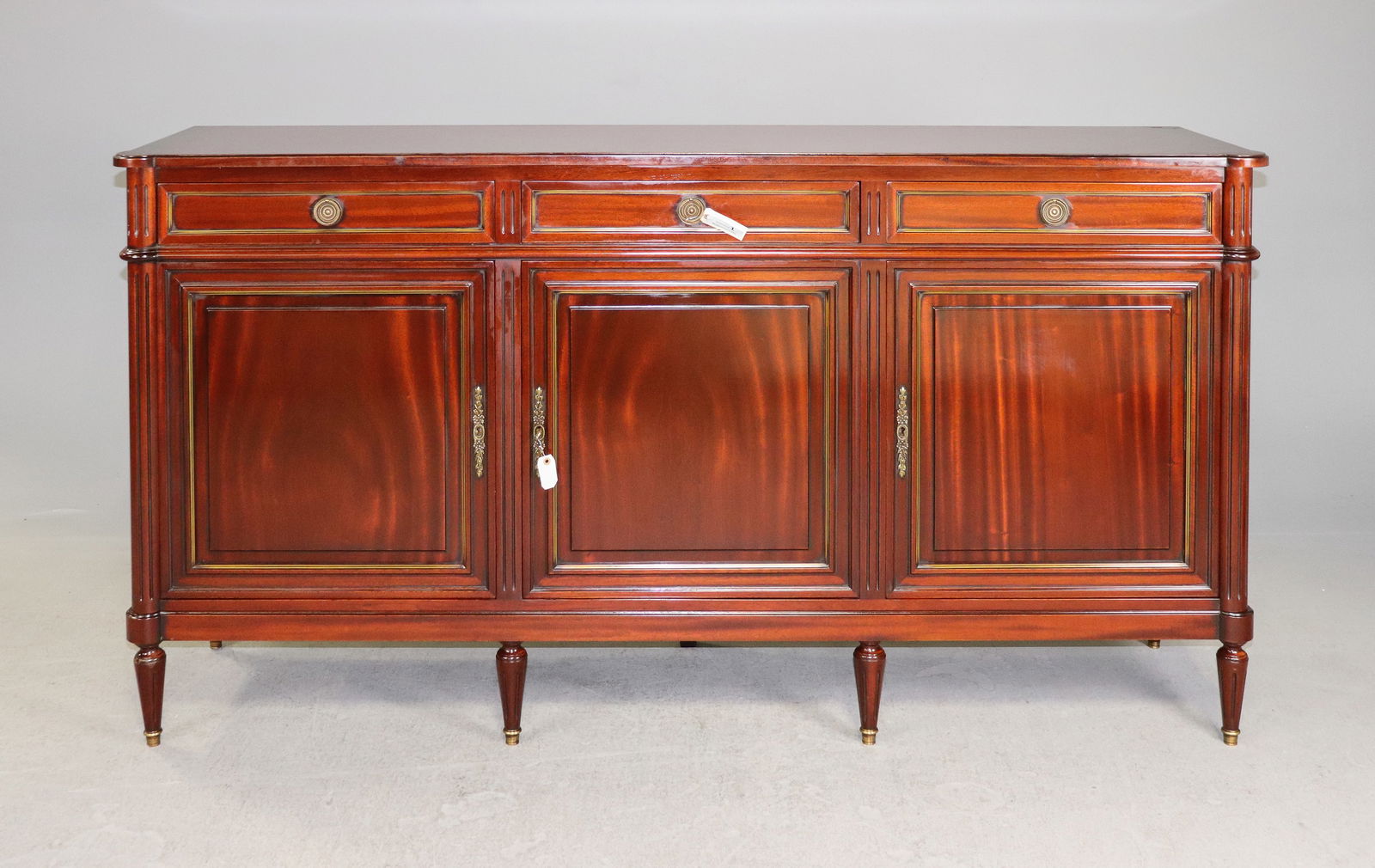 Louis XVI Style Mahogany Sideboard / Enfilade