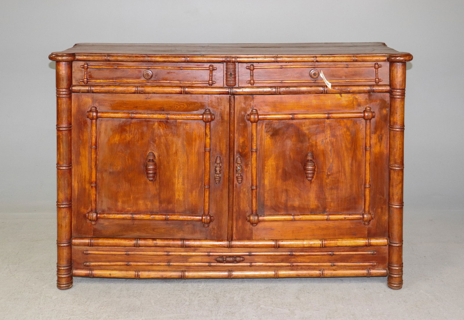 French Faux Bamboo Buffet / Sideboard (1 of 12)