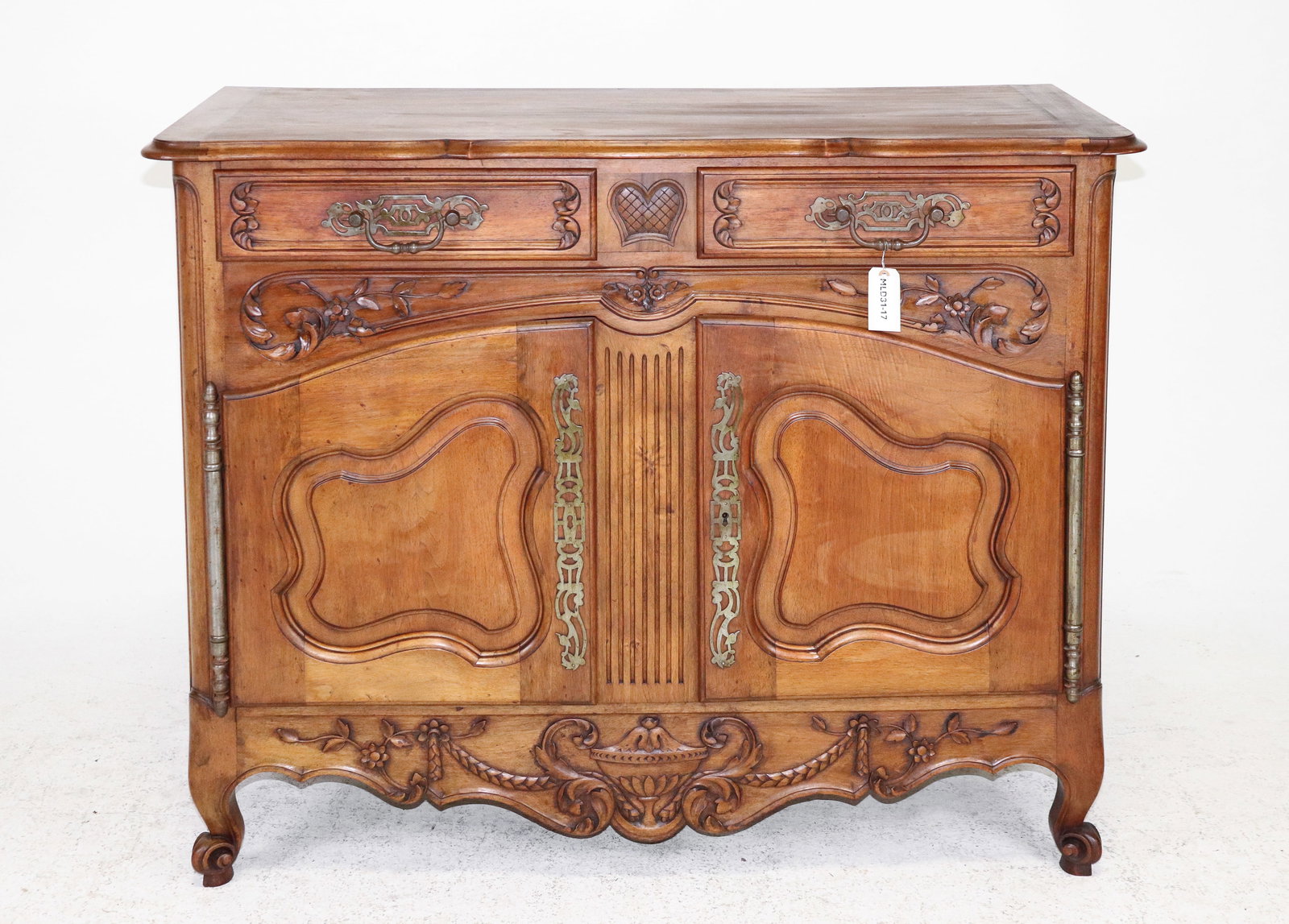 Louis XV Style Carved Oak Buffet / Chest (1 of 7)