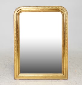 Louis Philippe Style Gold Framed Mirror