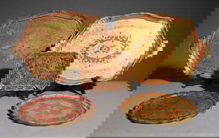 5 Assorted Florentine Trays #2