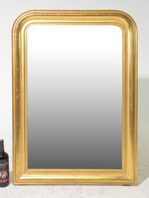 Louis Philippe Style Gold Framed Mirror