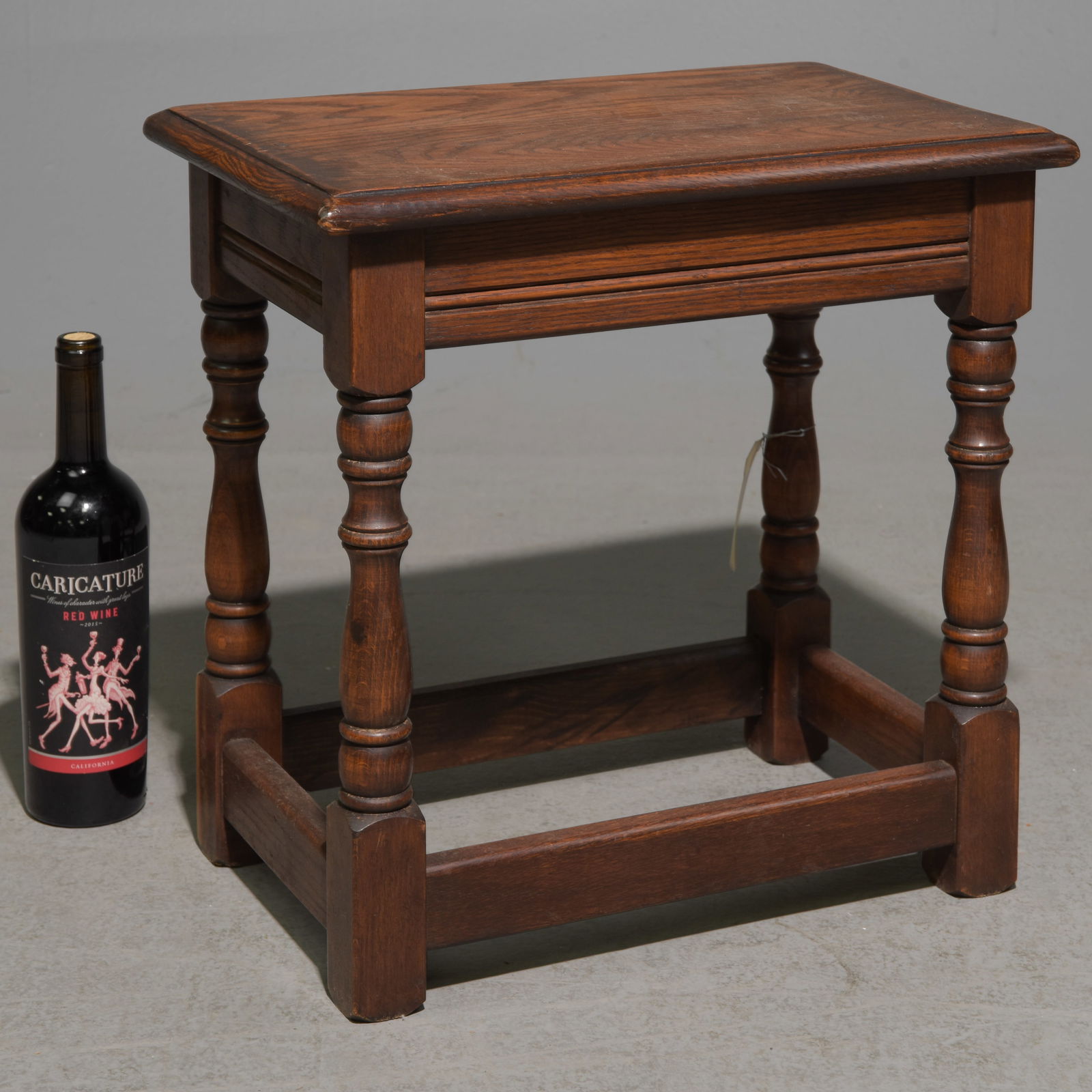 British Oak Joint Stool #1 (1 of 2)