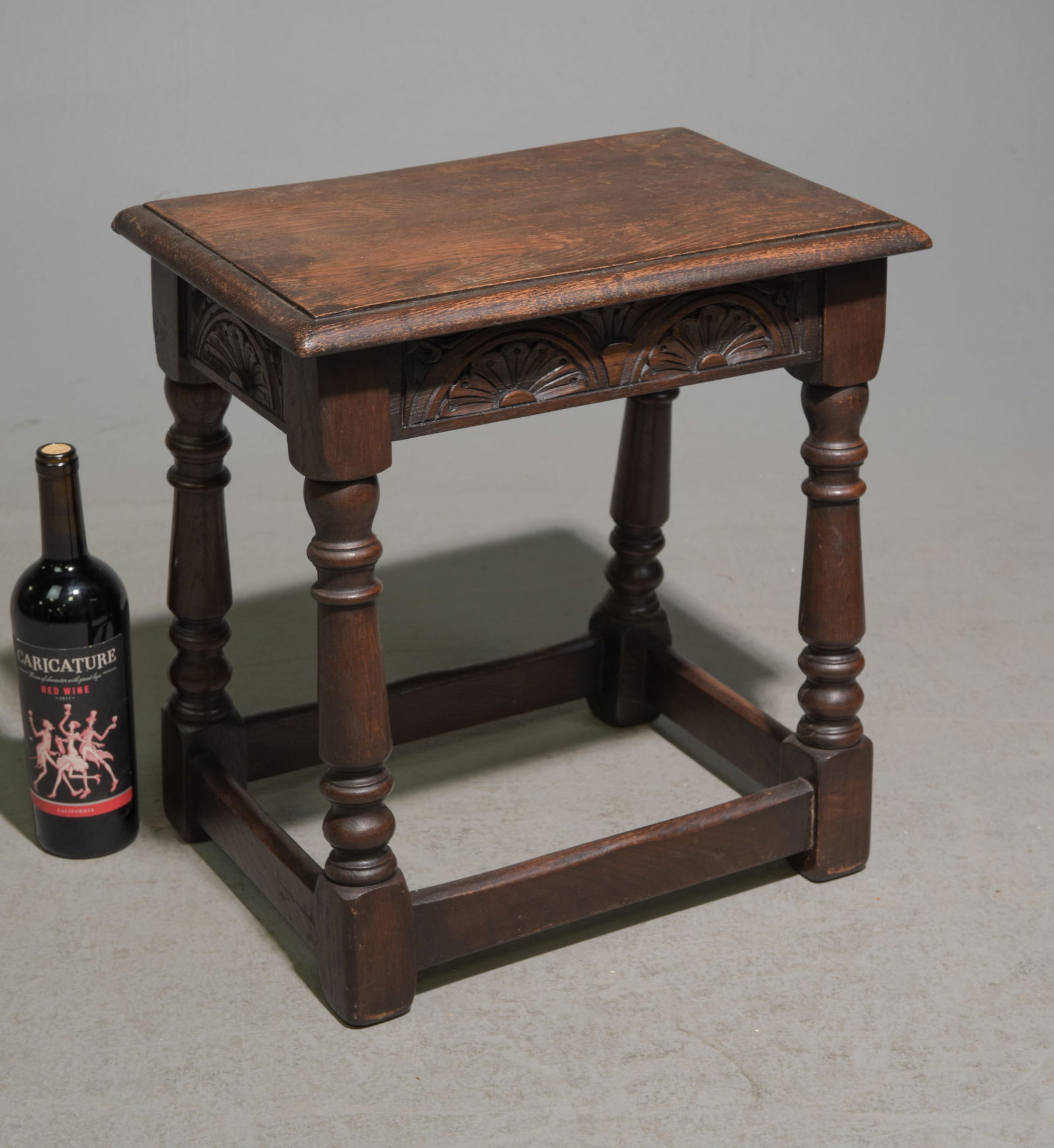 British Oak Joint Stool #4 (1 of 2)