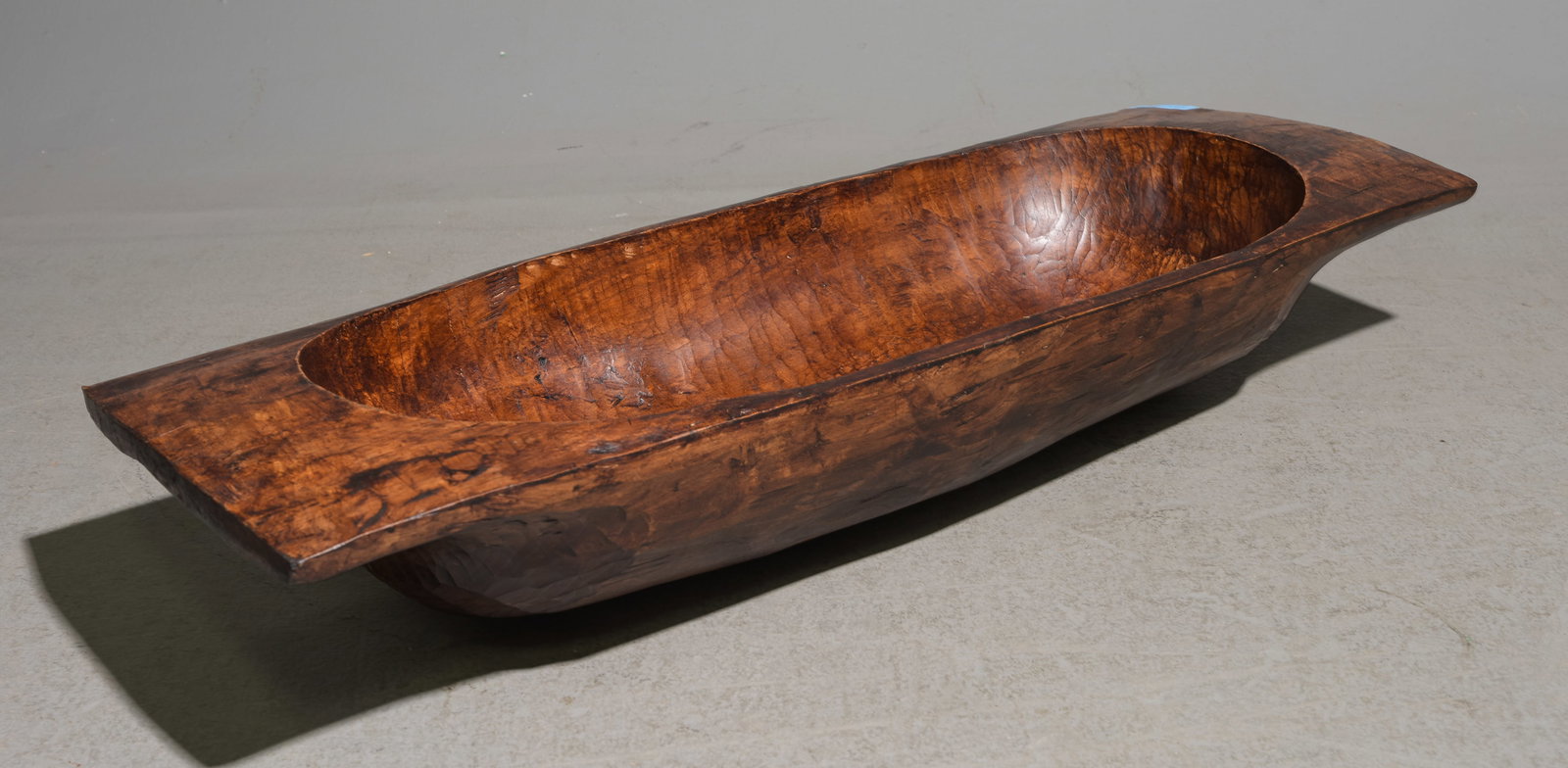 English Waxed Dough Bowl #3: English Waxed Dough Bowl - 7 in tall x 41 x 15