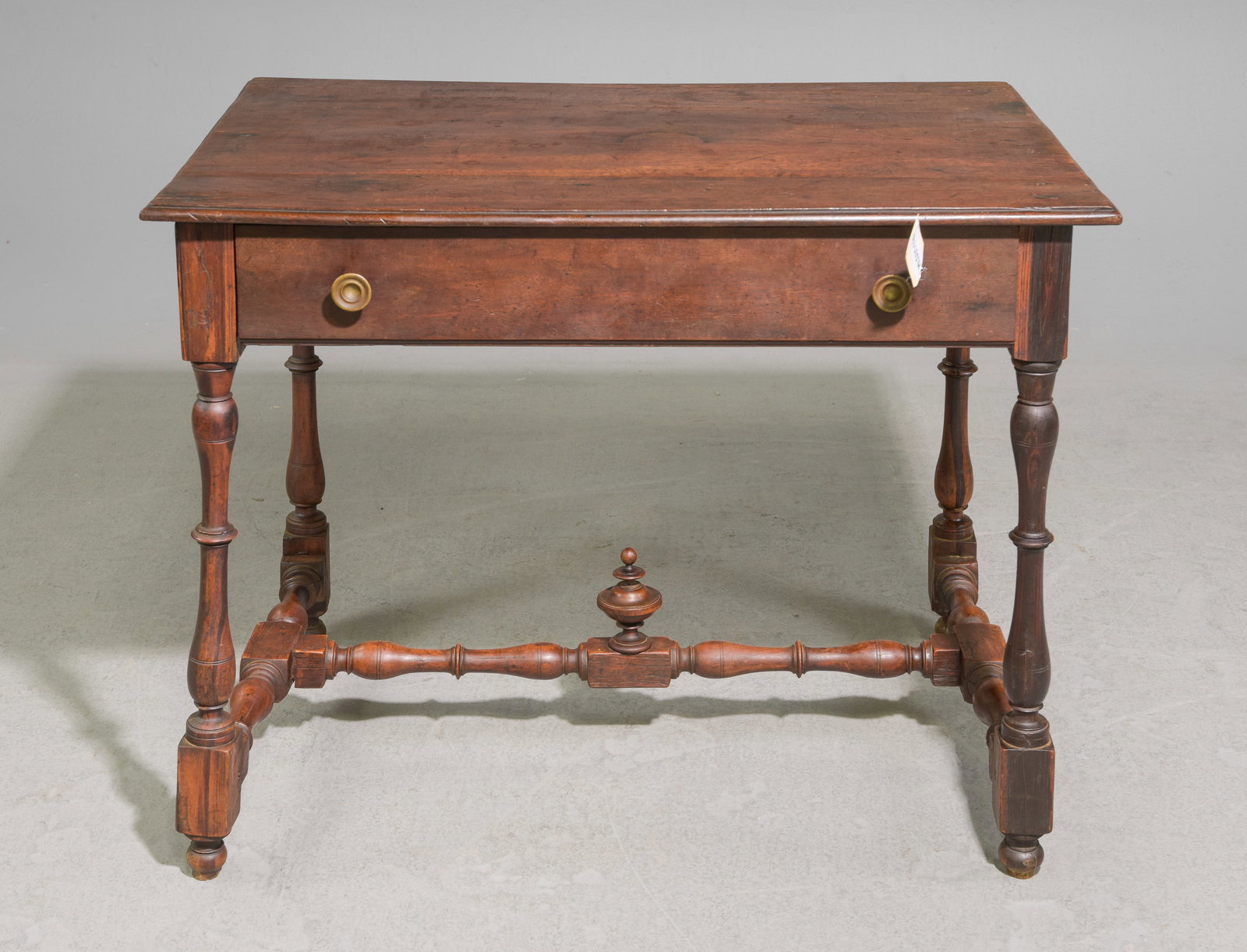 French Rustic Sigle Drawer Writing Table (1 of 5)