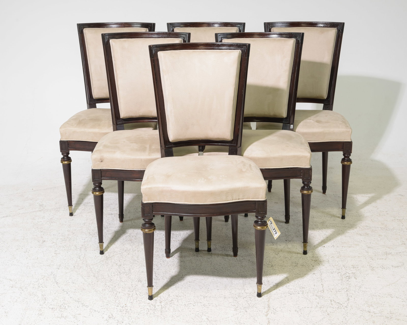 Louis XVI Style Set of 6 Dining Chairs (1 of 5)